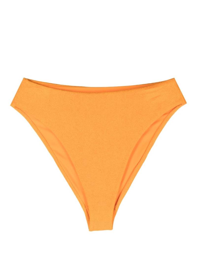 Form and Fold The 90s Rise Mango Terry bikini bottoms - Orange von Form and Fold