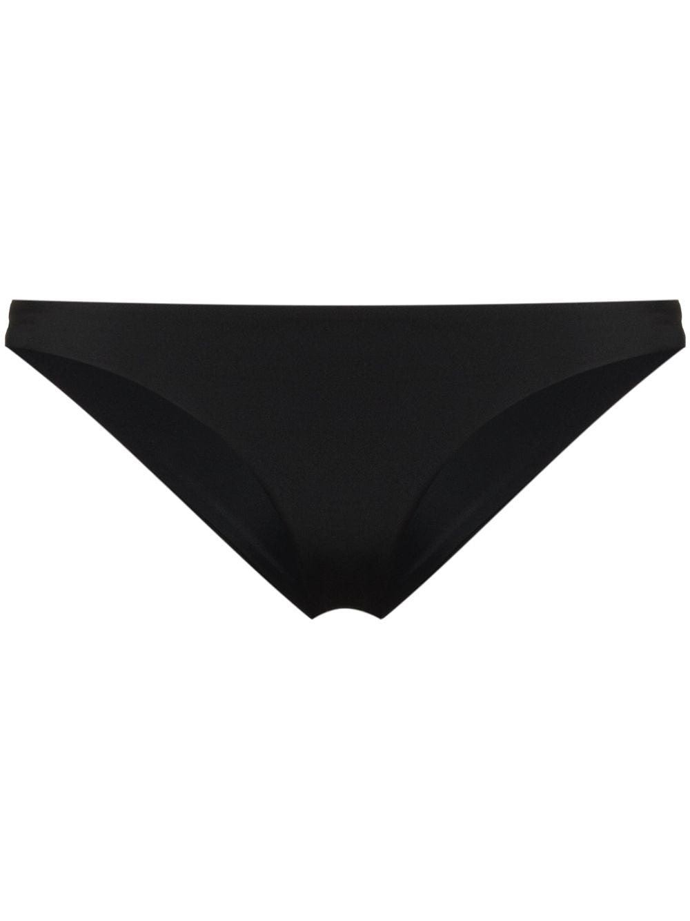 Form and Fold The Staple low-rise bikini bottoms - Black von Form and Fold