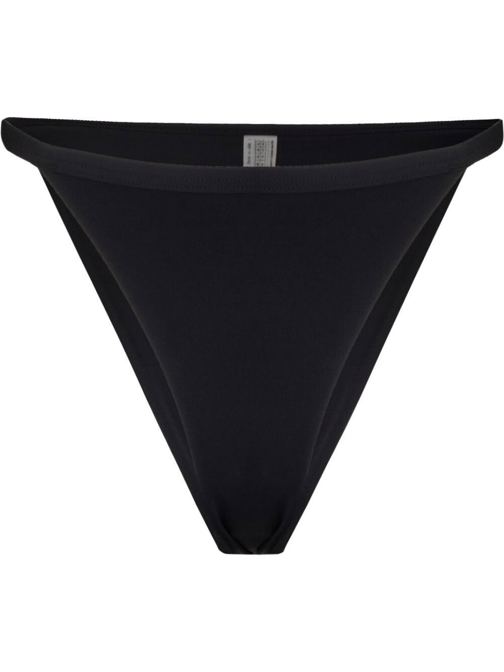 Form and Fold high-cut bikini bottoms - Black von Form and Fold