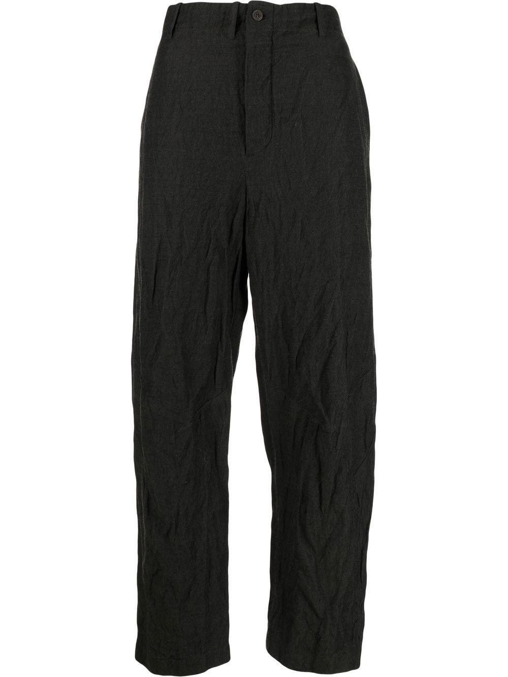 Forme D'expression Arc straight-leg trousers - Black von Forme D'expression
