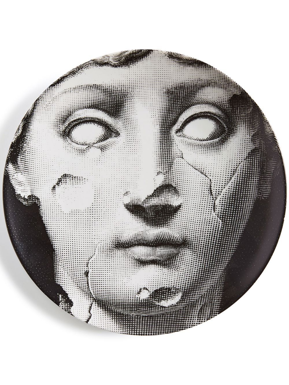 Fornasetti Tema e Variazioni n.125 wall plate - White von Fornasetti