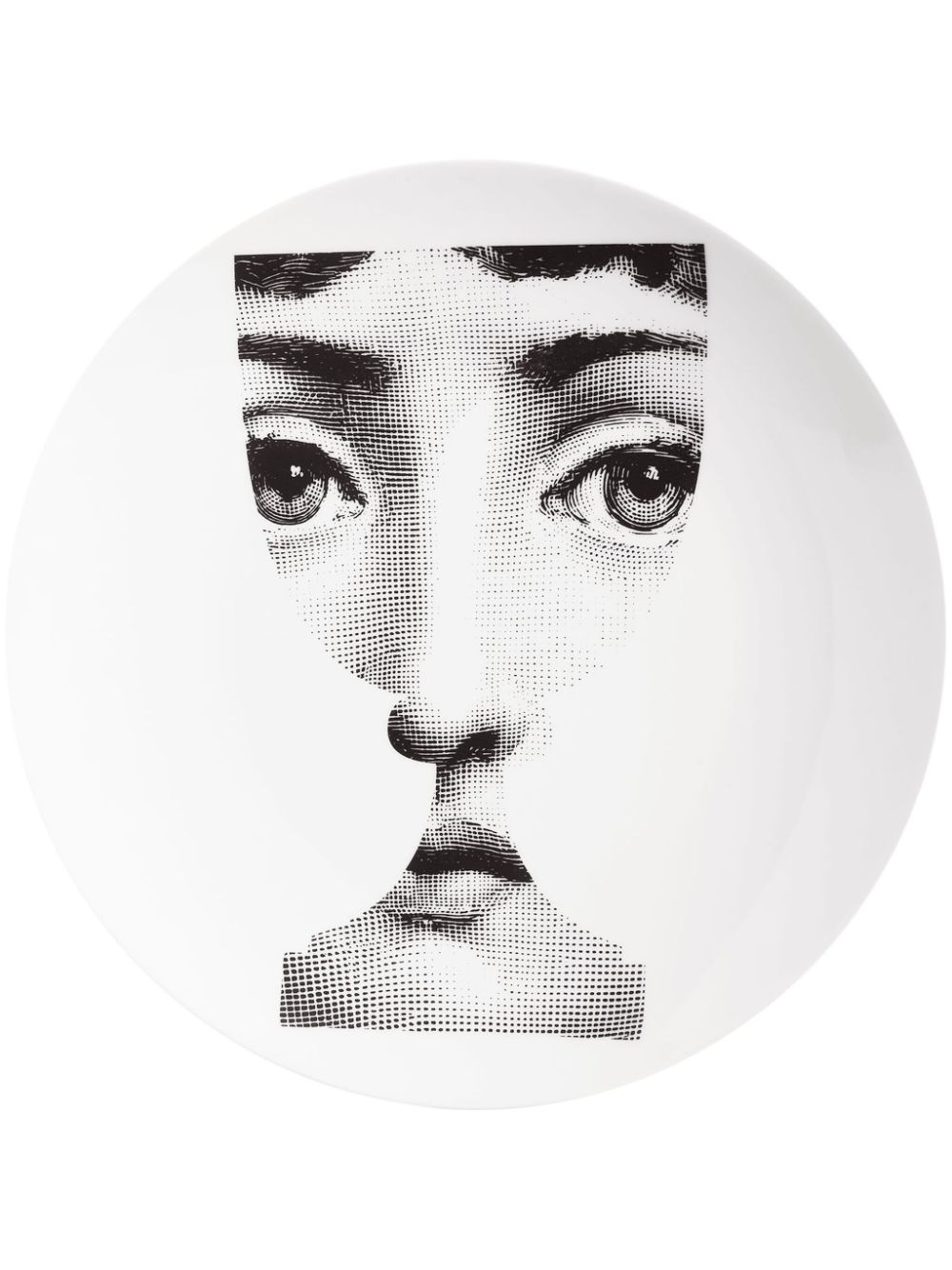 Fornasetti Tema e Variazioni n.51 wall plate - White von Fornasetti