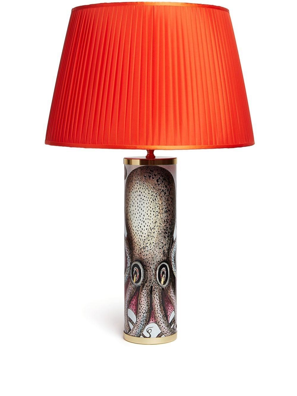 Fornasetti conical pleated lampshade - Red von Fornasetti
