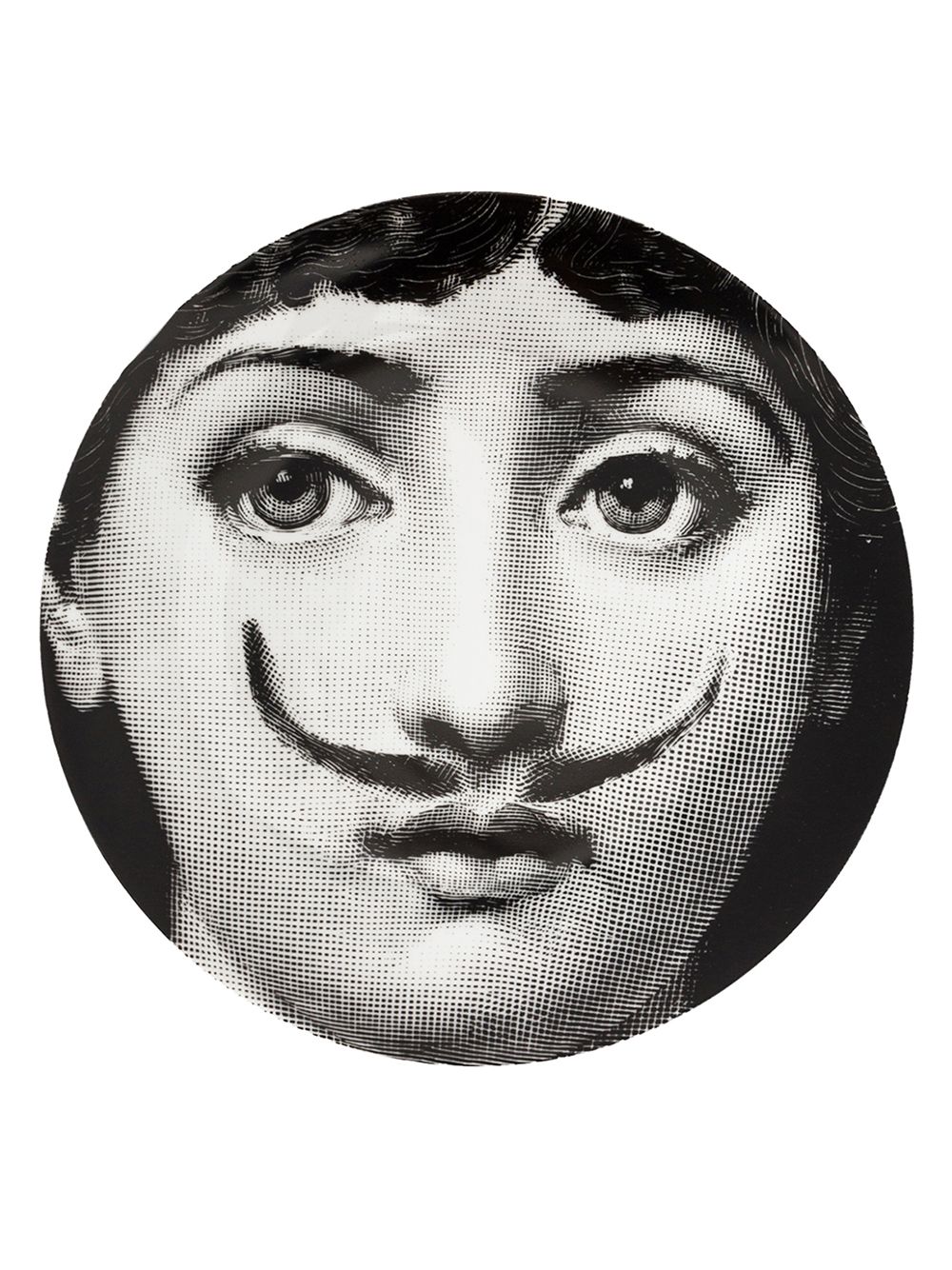 Fornasetti plate - Black von Fornasetti