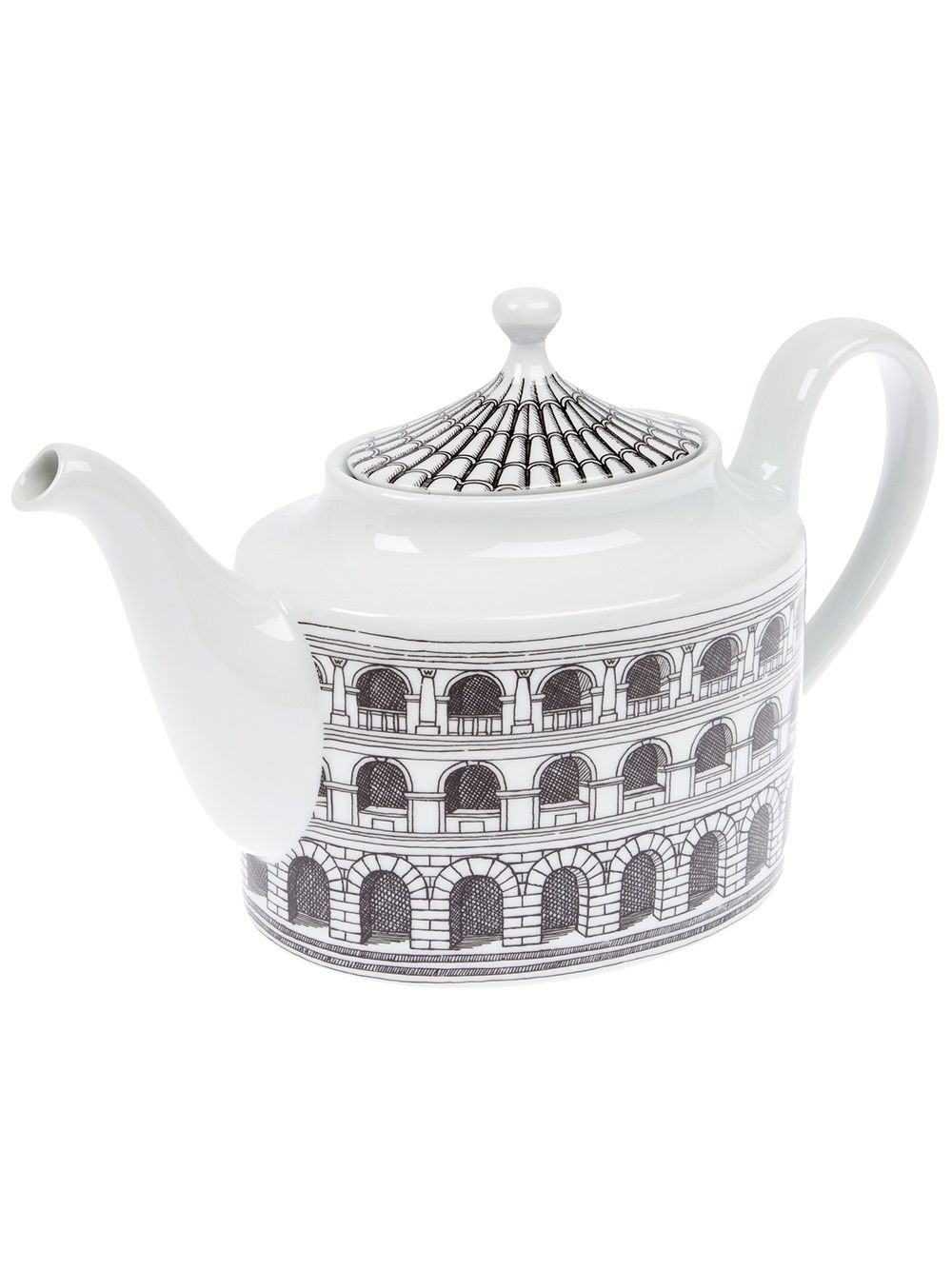 Fornasetti tea pot - White von Fornasetti
