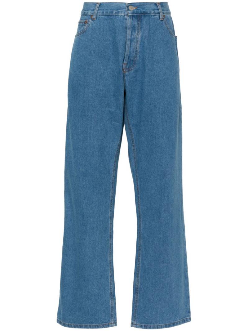 Forte Dei Marmi Couture high-waist straight-leg jeans - Blue von Forte Dei Marmi Couture