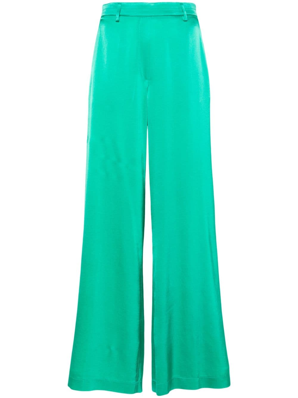 Forte Forte charmeuse palazzo pants - Green von Forte Forte