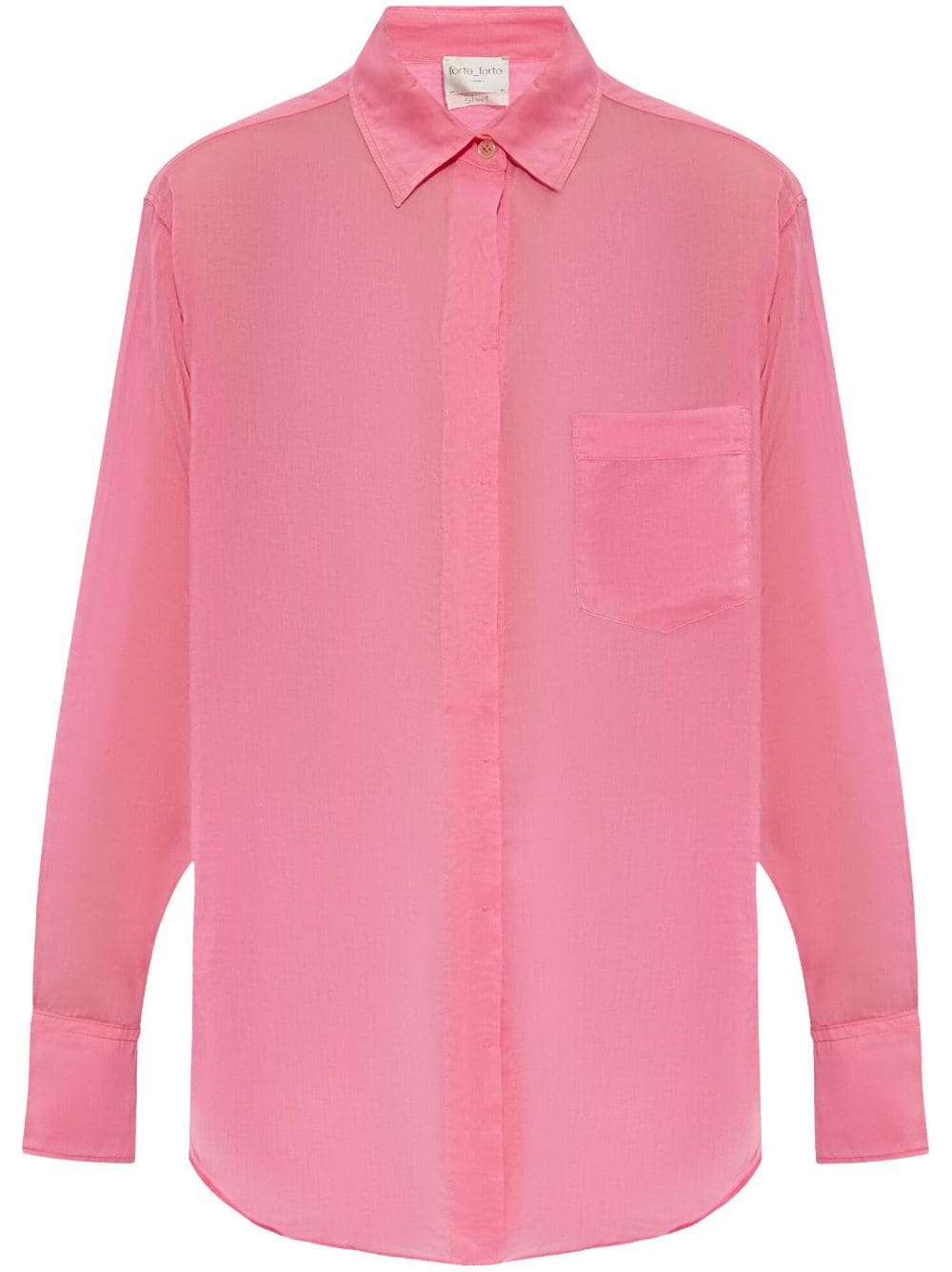 Forte Forte cotton-silk voile shirt - Pink von Forte Forte