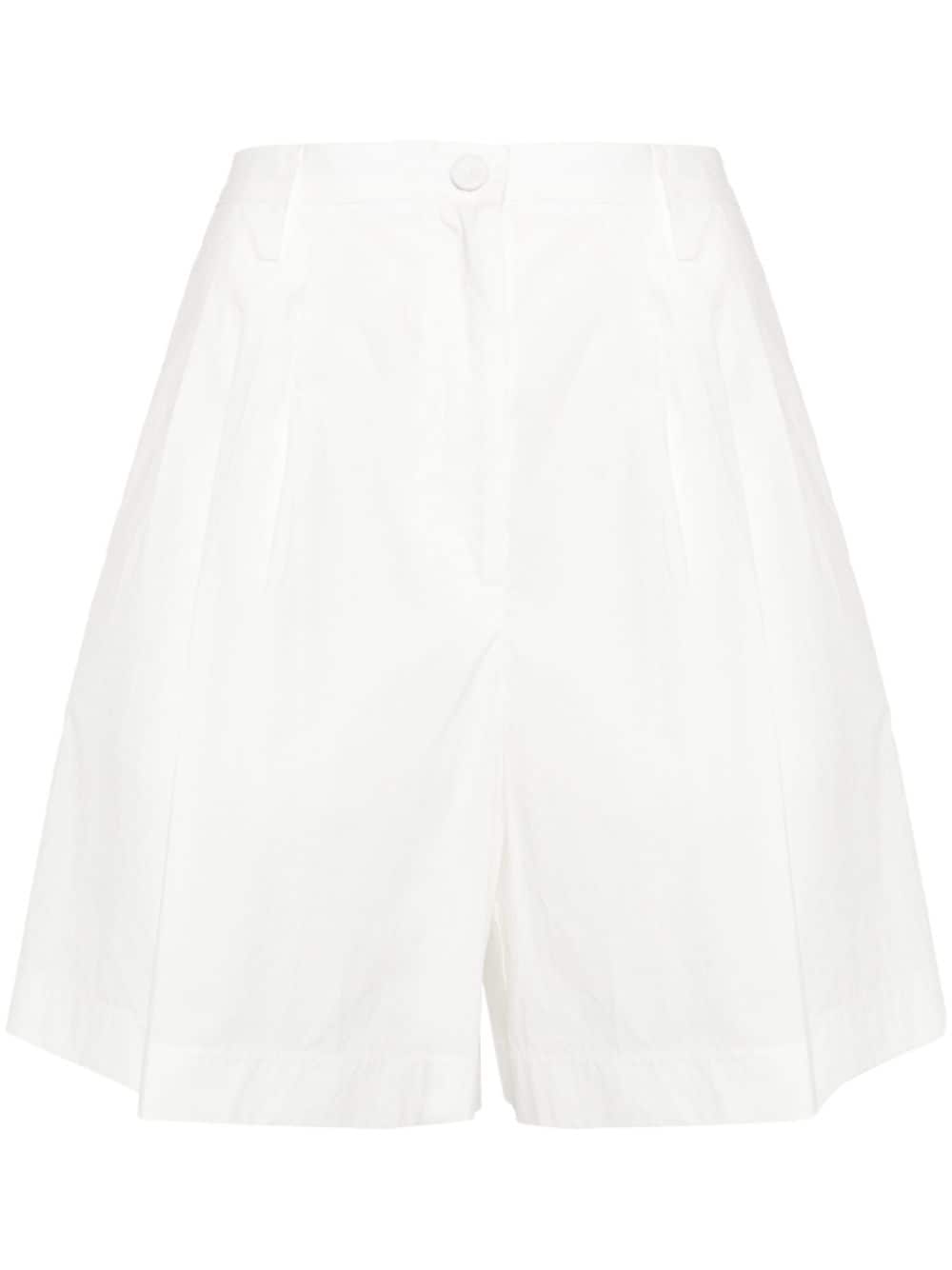 Forte Forte high-waist bermuda shorts - White von Forte Forte