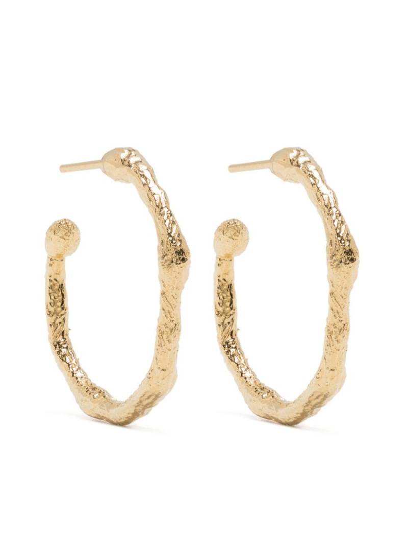 Forte Forte irregular-design hoop earrings - Gold von Forte Forte