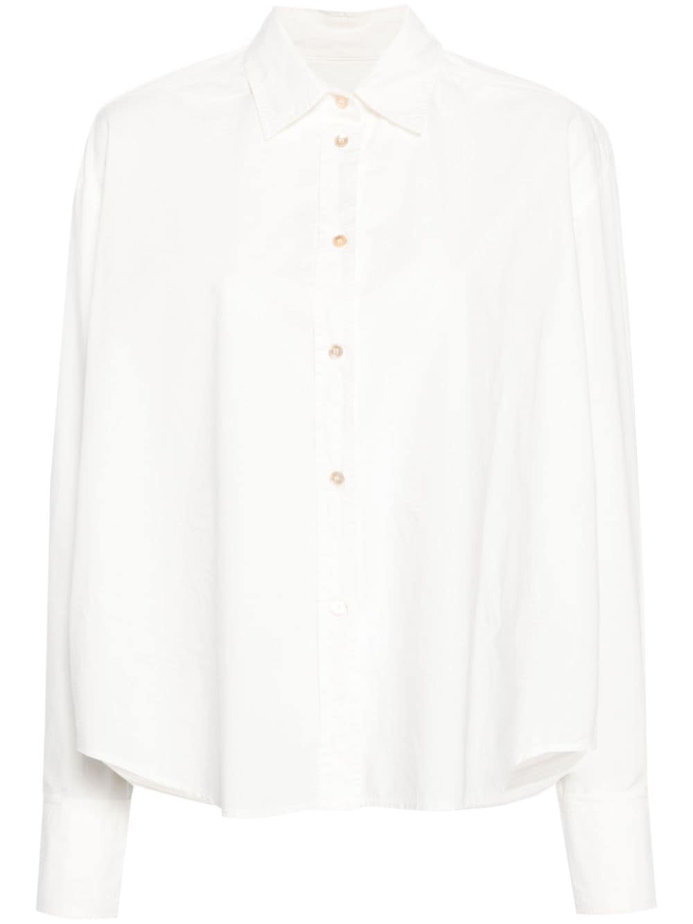 Forte Forte long-sleeve poplin shirt - White von Forte Forte