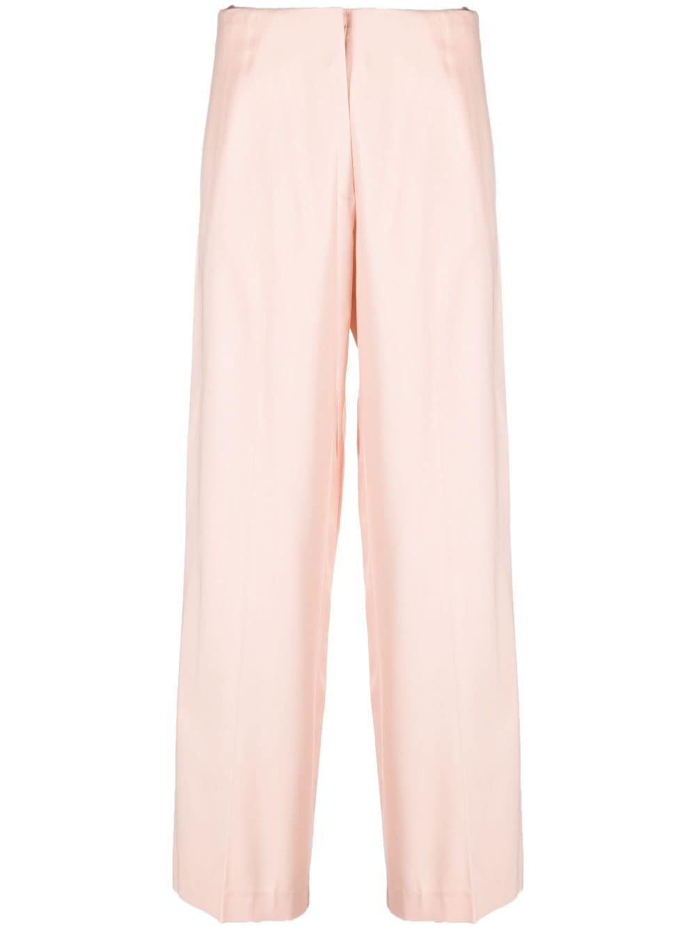 Forte Forte rhinestone-embellished straight-leg trousers - Pink von Forte Forte