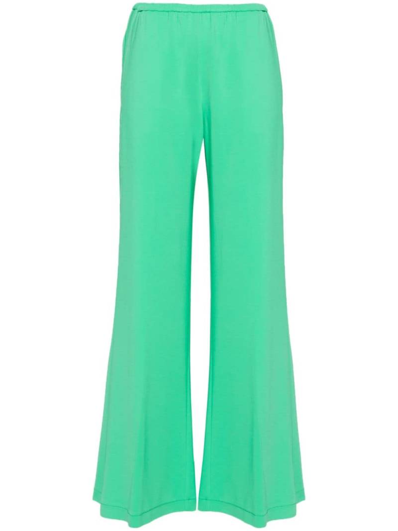 Forte Forte ruched wide-leg trousers - Green von Forte Forte