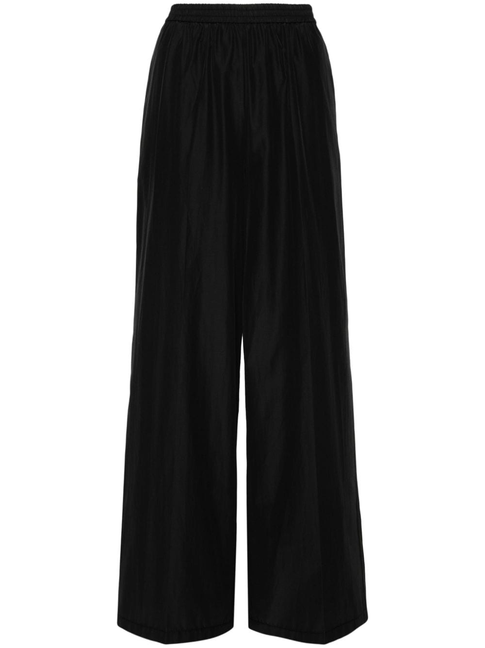 Forte Forte wide-leg taffeta palazzo trousers - Black von Forte Forte