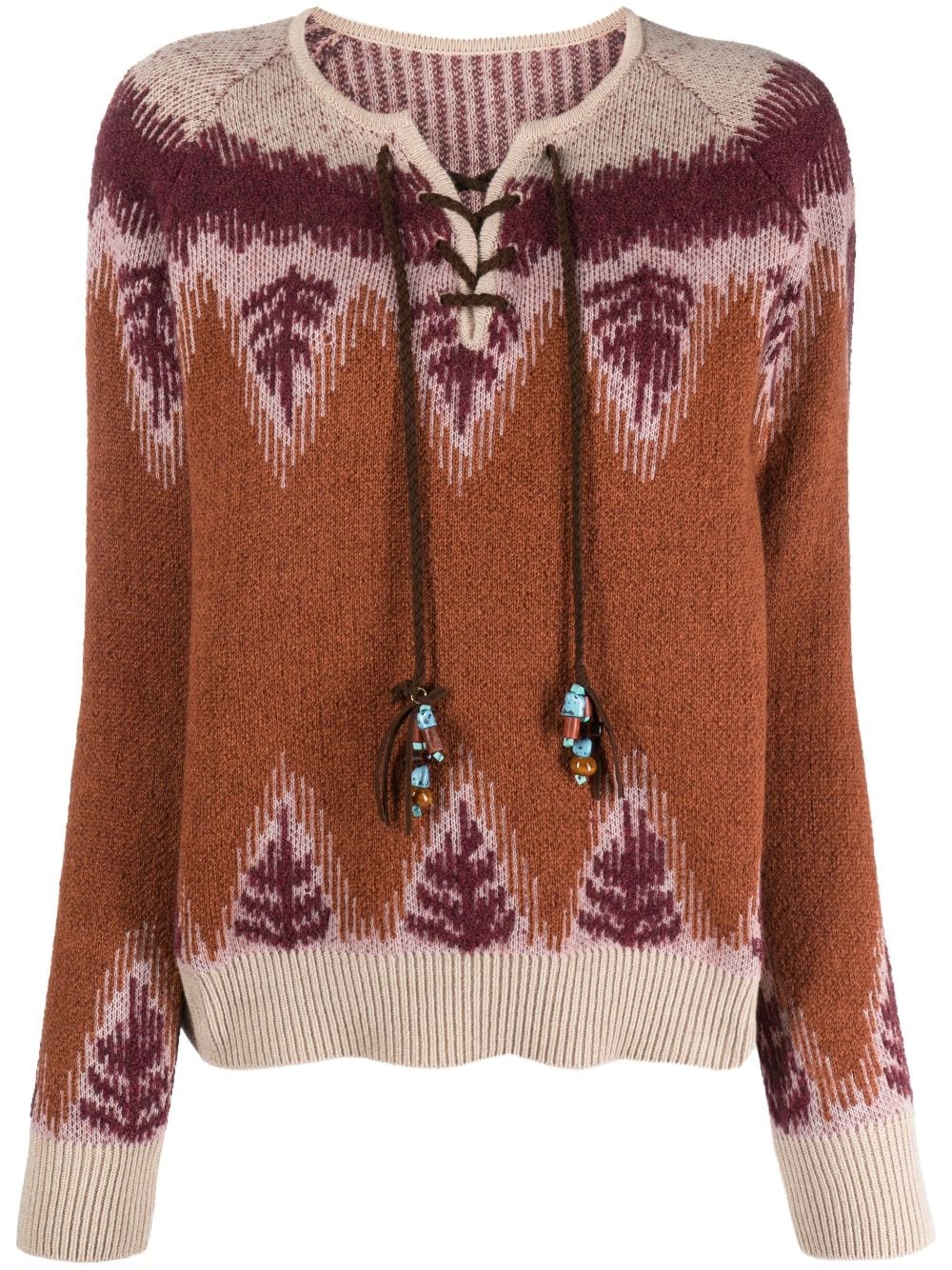 Fortela Leanne jumper - Brown von Fortela