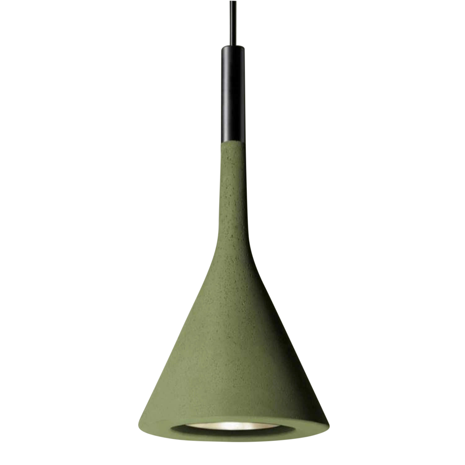 Aplomb Hängeleuchte, Farbe zementgrau (grigio cemento) von Foscarini