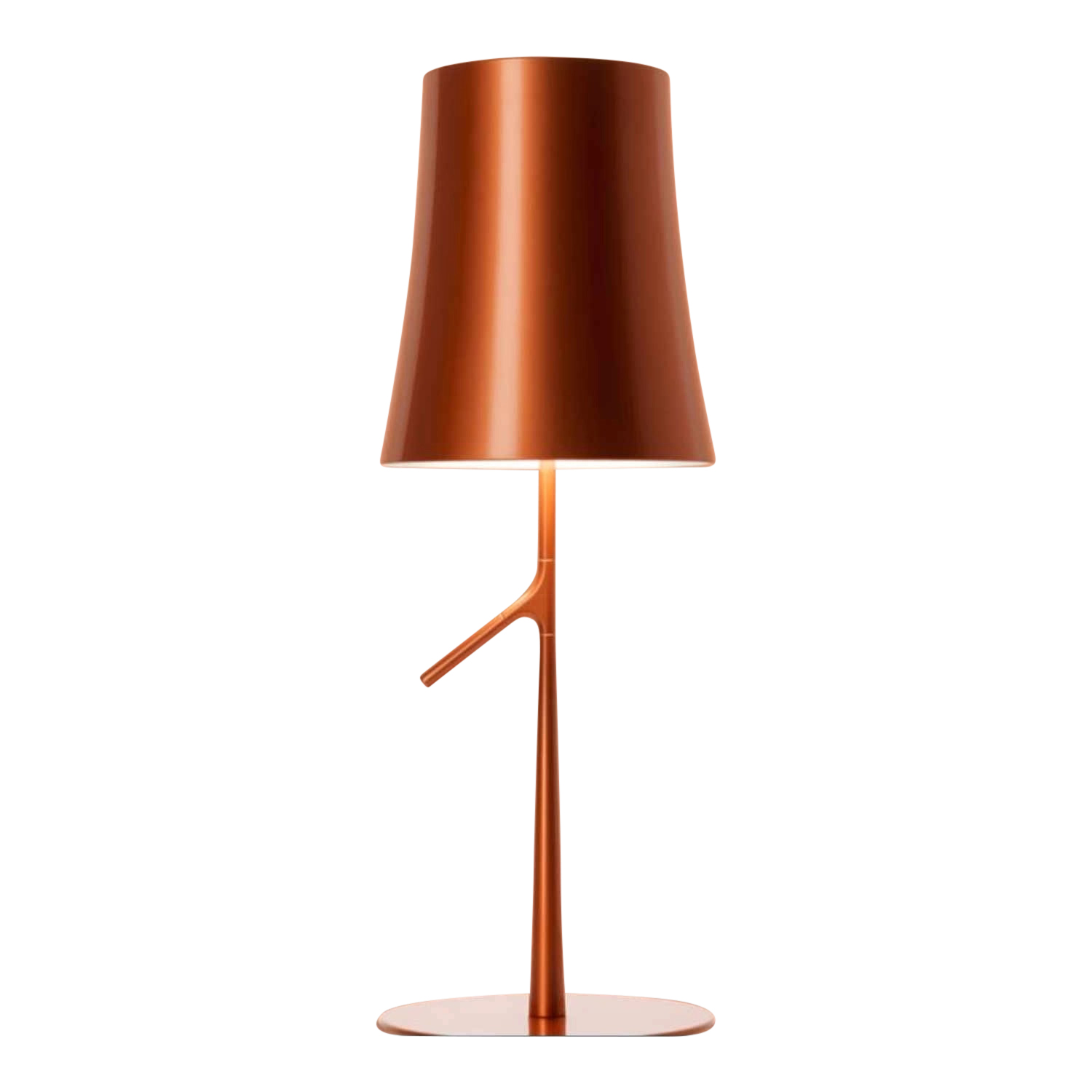 Birdie Tischleuchte, Grösse h. 49 cm, Farbe kupfer (rame) von Foscarini