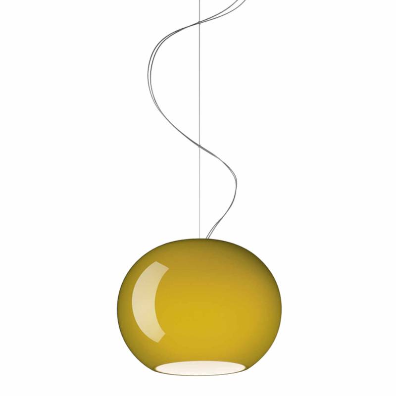 Buds 3 LED Hängeleuchte, Farbe bambusgrün (verde bambù), Funktion mit dimmer von Foscarini