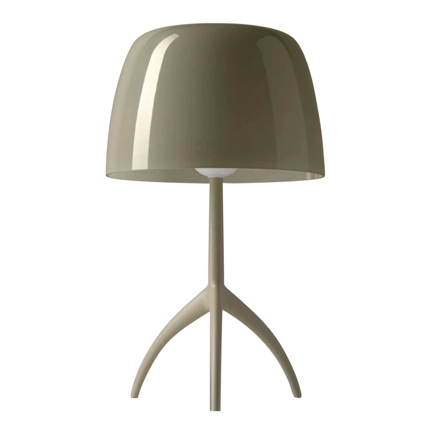 Lumiere Nuances LED Tischleuchte, Grösse h. 35 cm, Farbe sahara (pastelgelb) von Foscarini