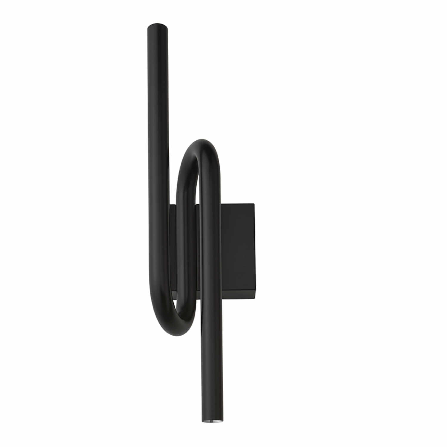 Tobia LED Wandleuchte, Stecker ohne, Farbe schwarz von Foscarini