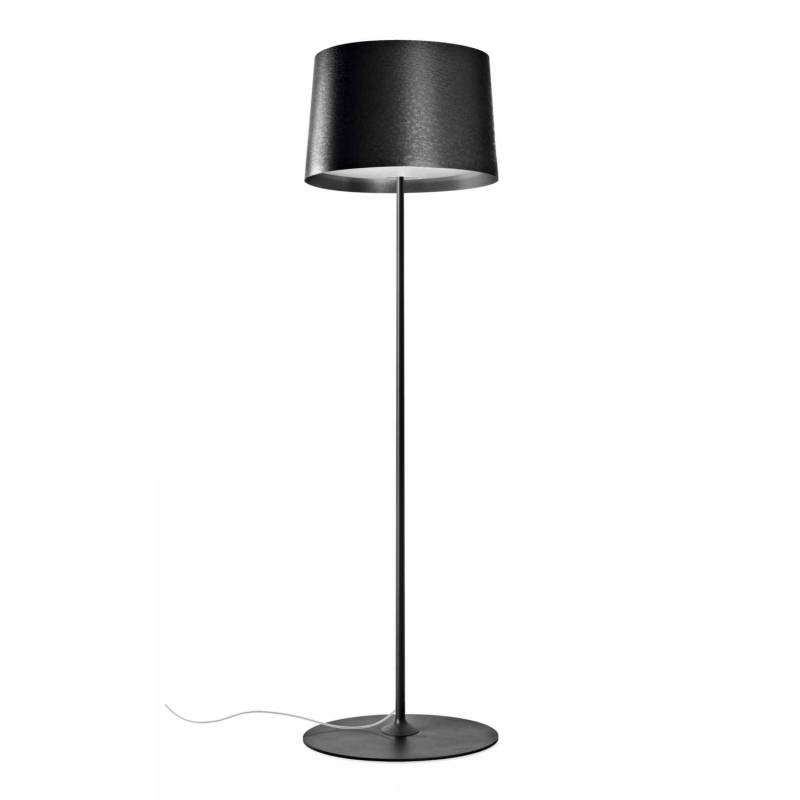 Twiggy Lettura On/Off Stehleuchte, Farbe schwarz von Foscarini