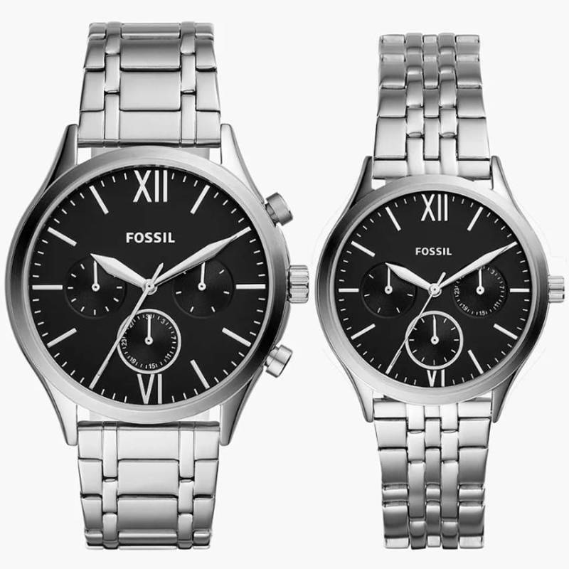 Fossil BQ2469SET Fenmore Damen und Herrenuhr von Fossil