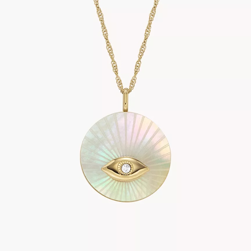 Fossil JF04793710 Sutton Evil Eye Halskette Fossil JF04793710 Sutton Evil Eye Halskette von Fossil