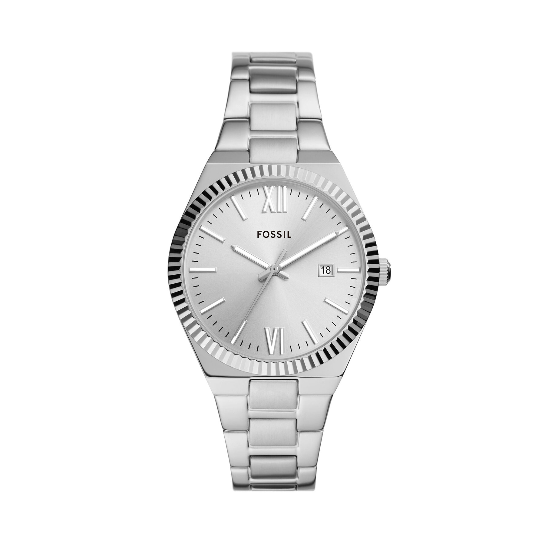 Uhr Fossil Scarlette ES5300 Silver/Silver von Fossil