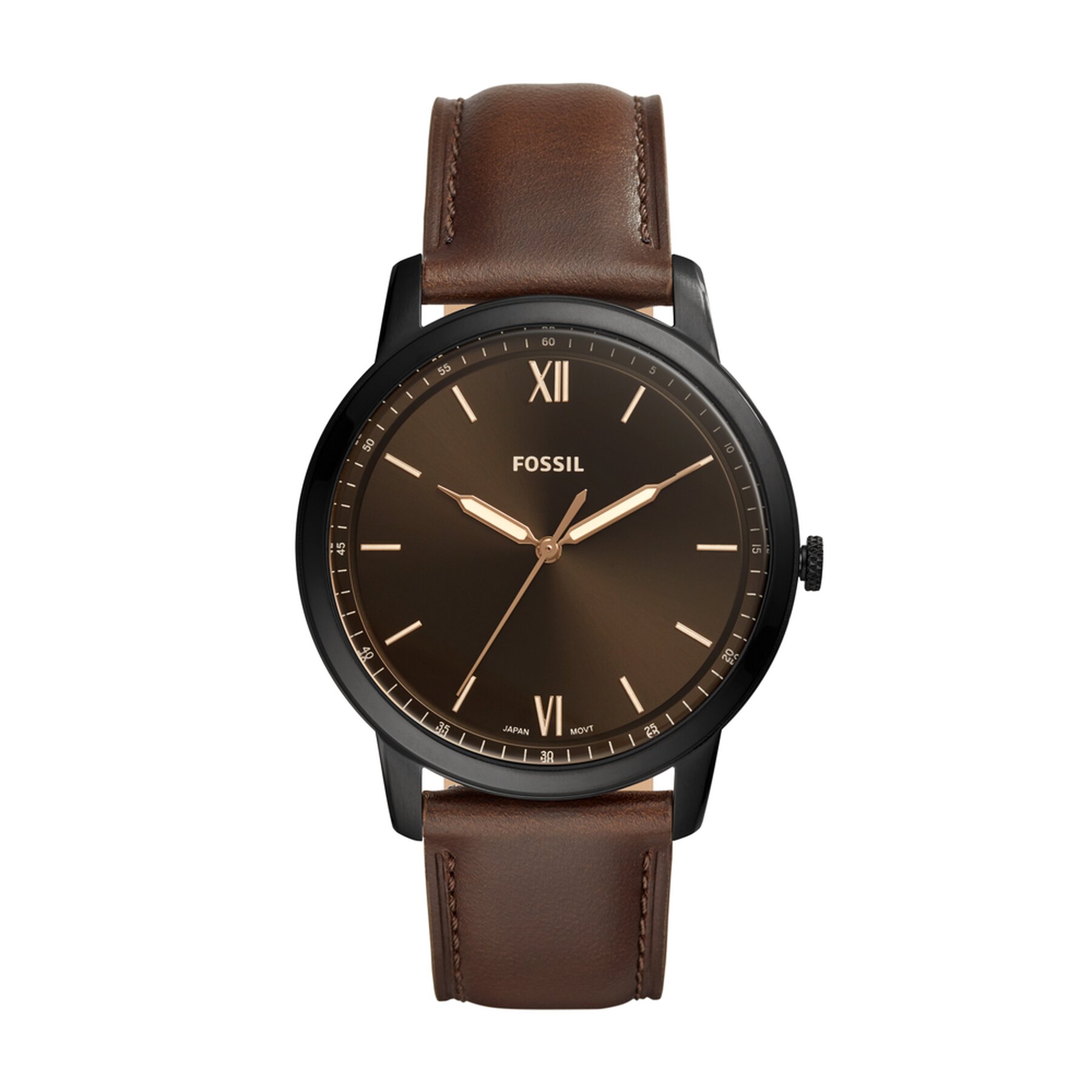 Uhr Fossil The Minimalist 3H FS5551 Braun Uhr Fossil The Minimalist 3H FS5551 Braun von Fossil