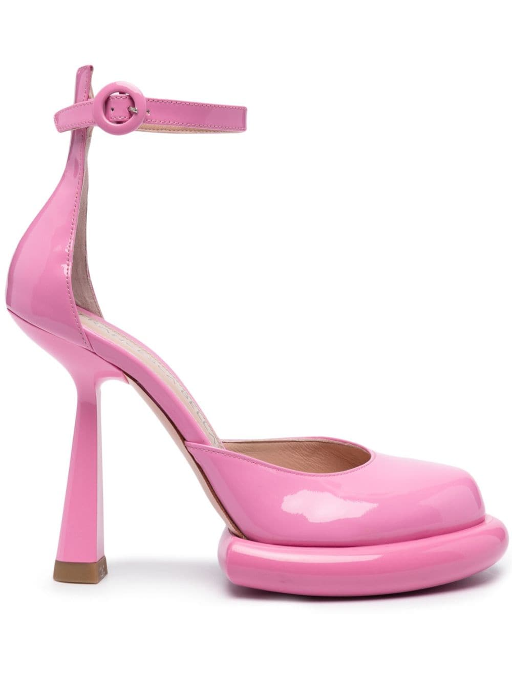 Francesca Bellavita Kelly 125mm patent leather pumps - Pink von Francesca Bellavita