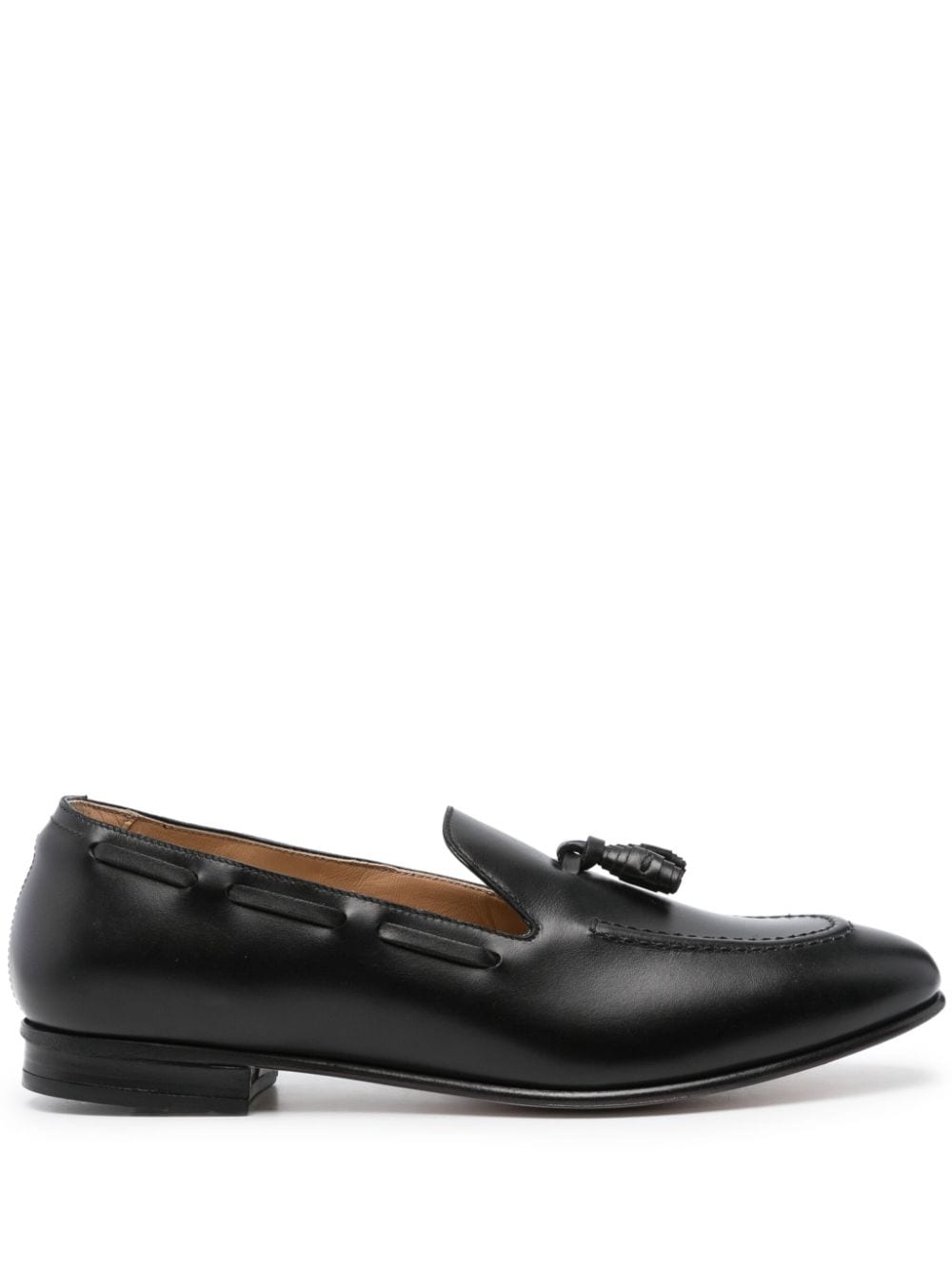 Francesco Russo tassel-detail leather loafers - Black von Francesco Russo