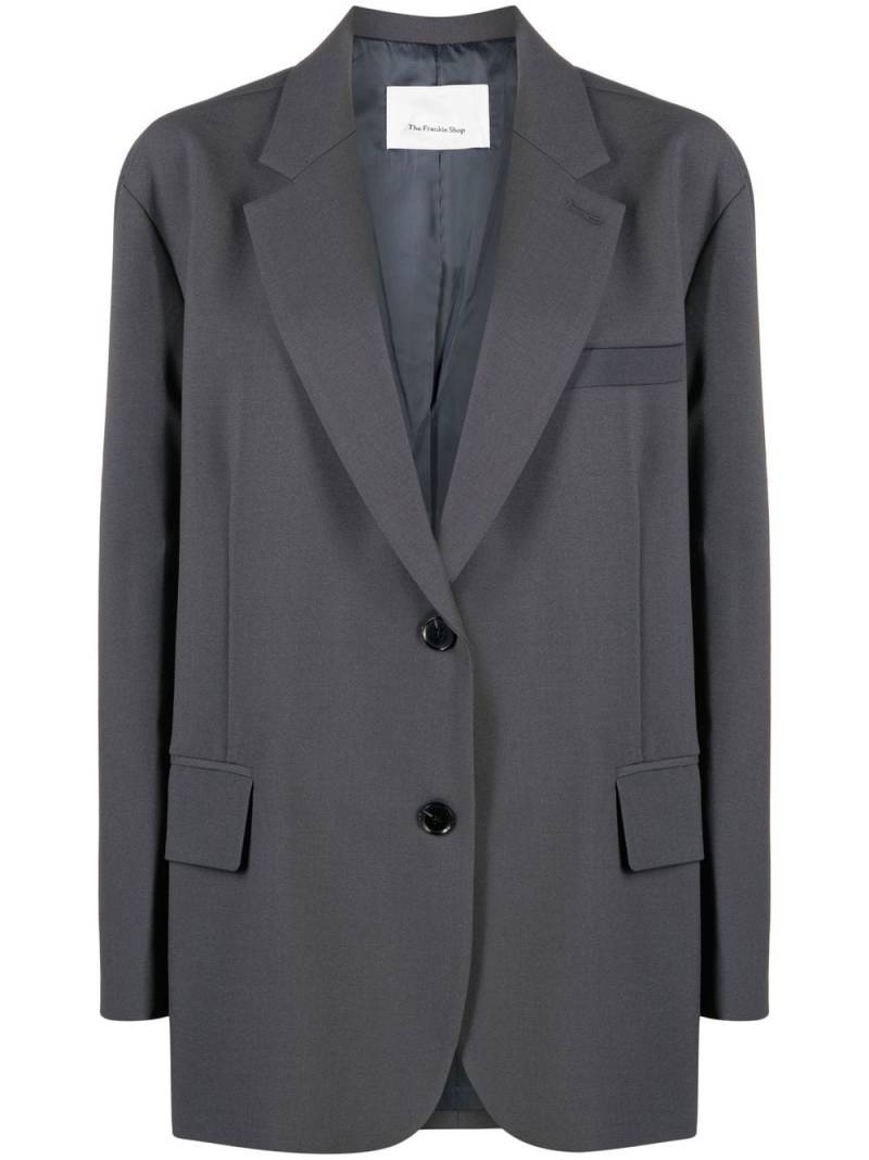 The Frankie Shop Bea single-breasted blazer - Grey von The Frankie Shop