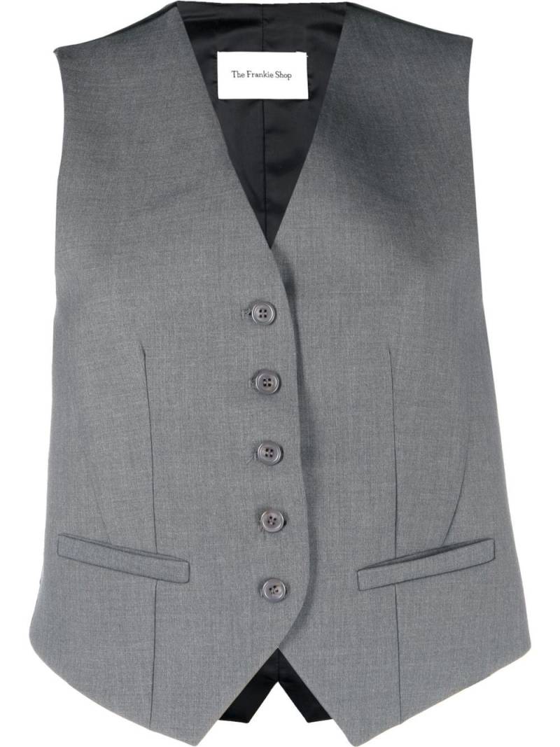 The Frankie Shop Gelso tailored waistcoat - Grey von The Frankie Shop