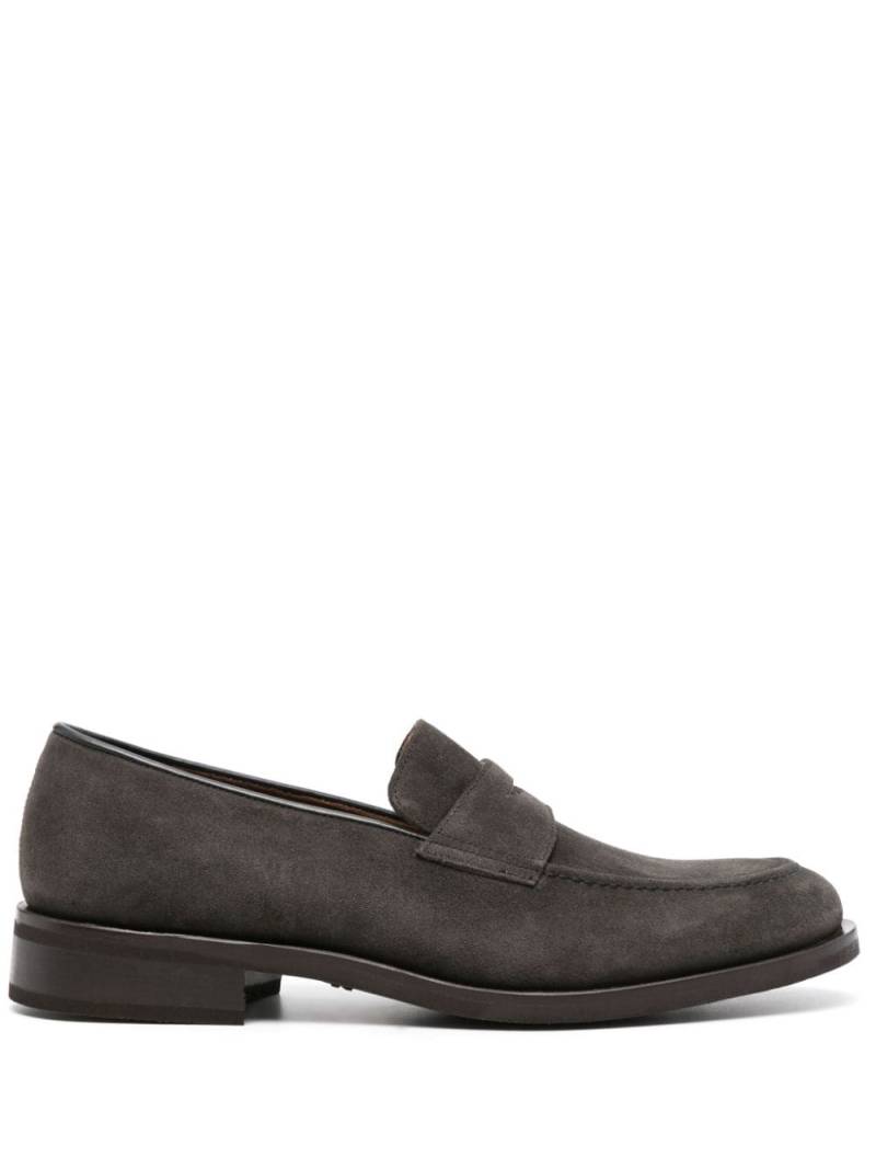 Fratelli Rossetti 20mm suede loafers - Grey von Fratelli Rossetti