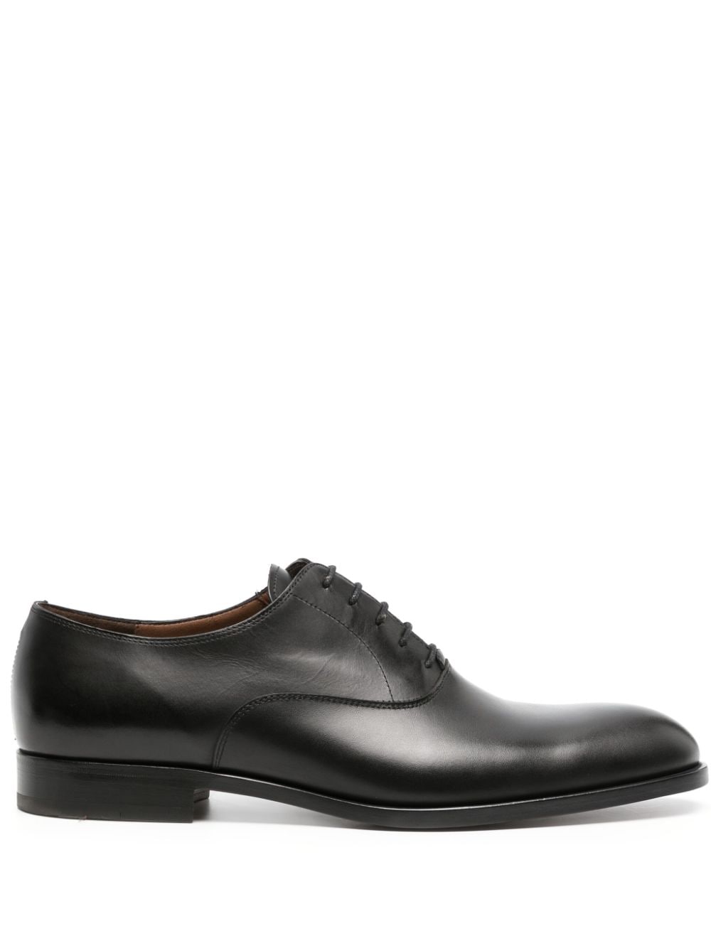 Fratelli Rossetti lace-up polished leather brogues - Black von Fratelli Rossetti