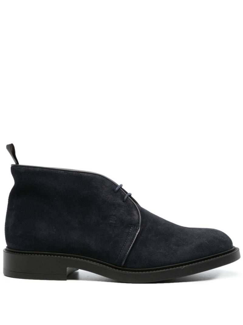 Fratelli Rossetti lace-up suede ankle boots - Blue von Fratelli Rossetti