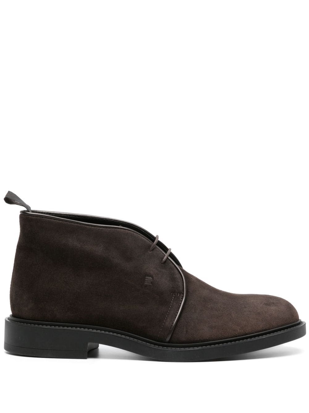 Fratelli Rossetti lace-up suede ankle boots - Brown von Fratelli Rossetti