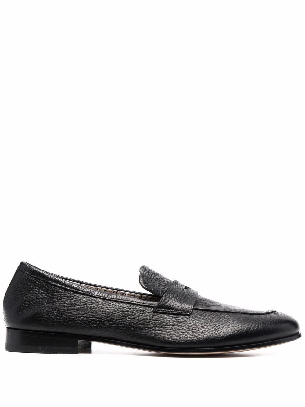 Fratelli Rossetti round toe loafers - Black