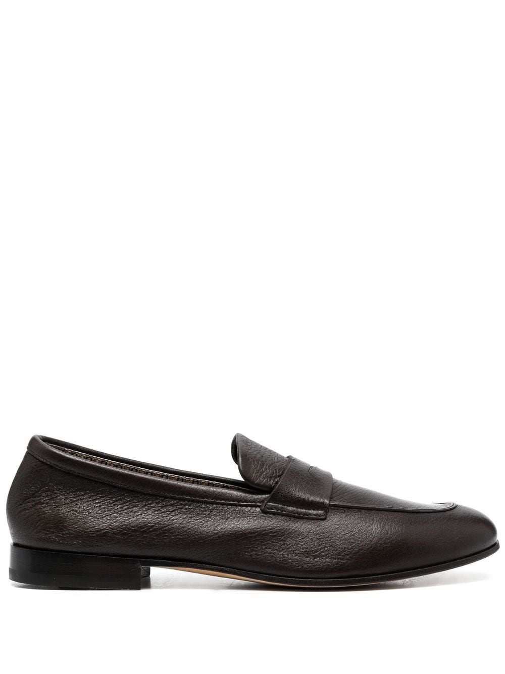 Fratelli Rossetti slip-on leather penny loafers - Brown von Fratelli Rossetti