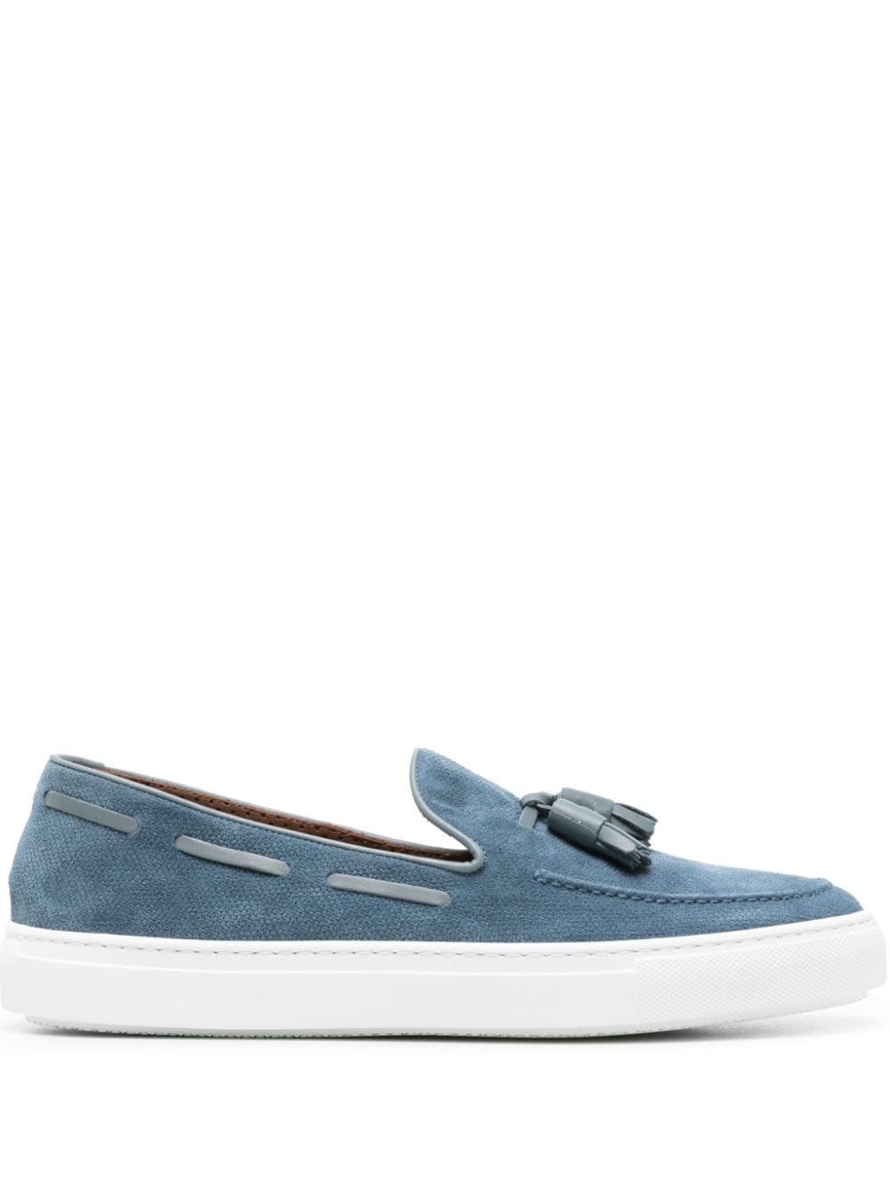 Fratelli Rossetti tassel-detail leather loafers - Blue von Fratelli Rossetti