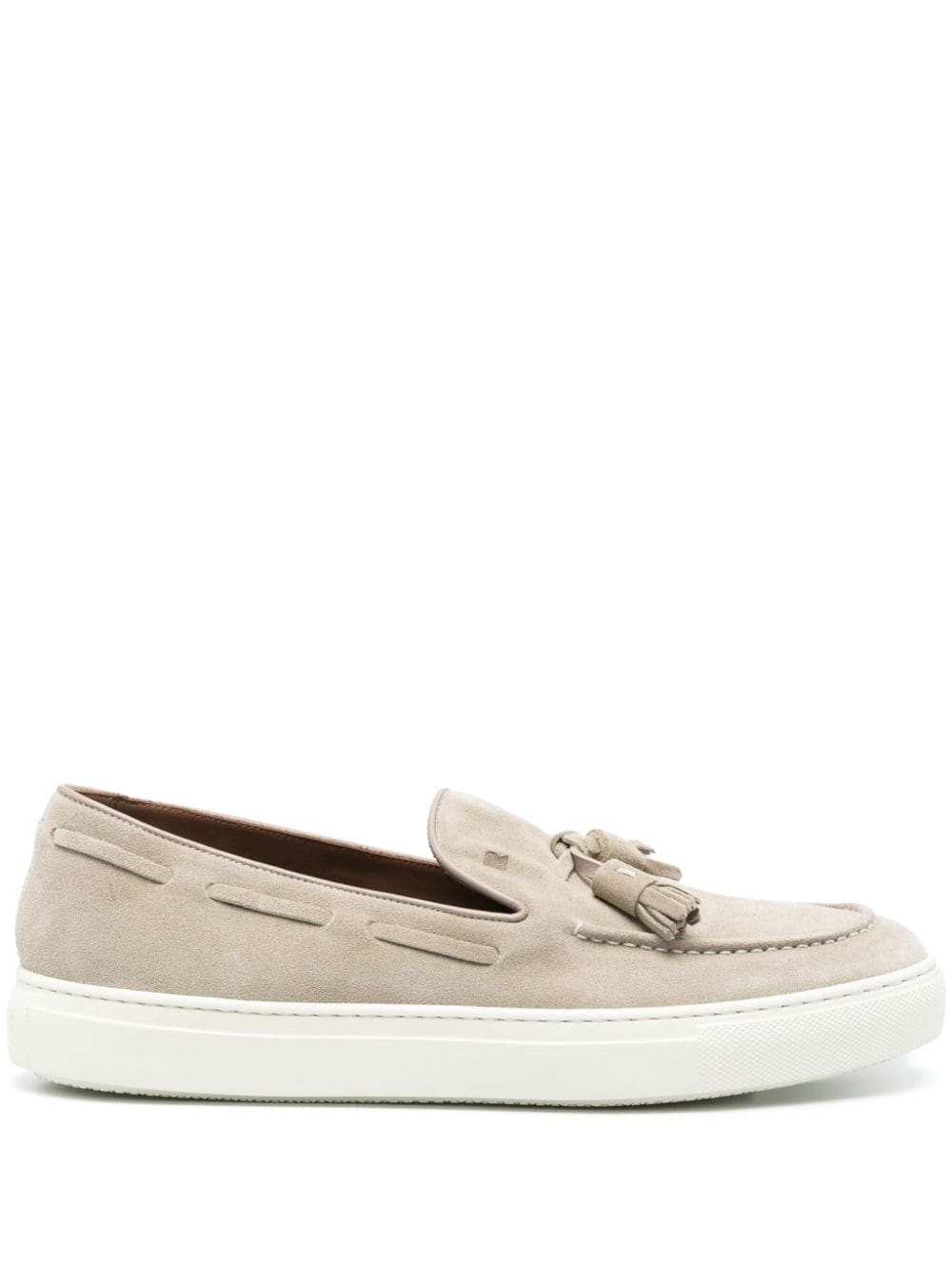 Fratelli Rossetti tassel-detail suede Boat shoes - Neutrals von Fratelli Rossetti