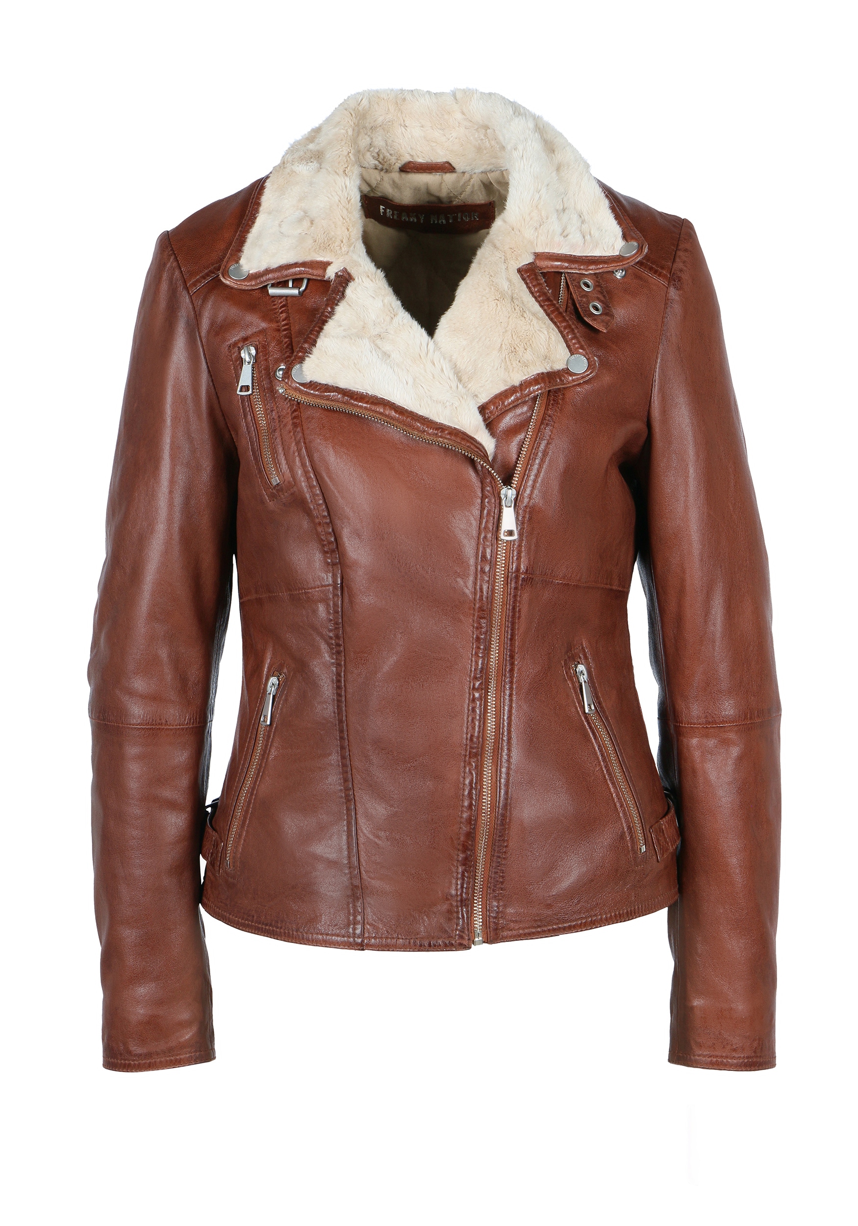 Freaky Nation Bikerjacke »Winter Biker Princess« von Freaky Nation