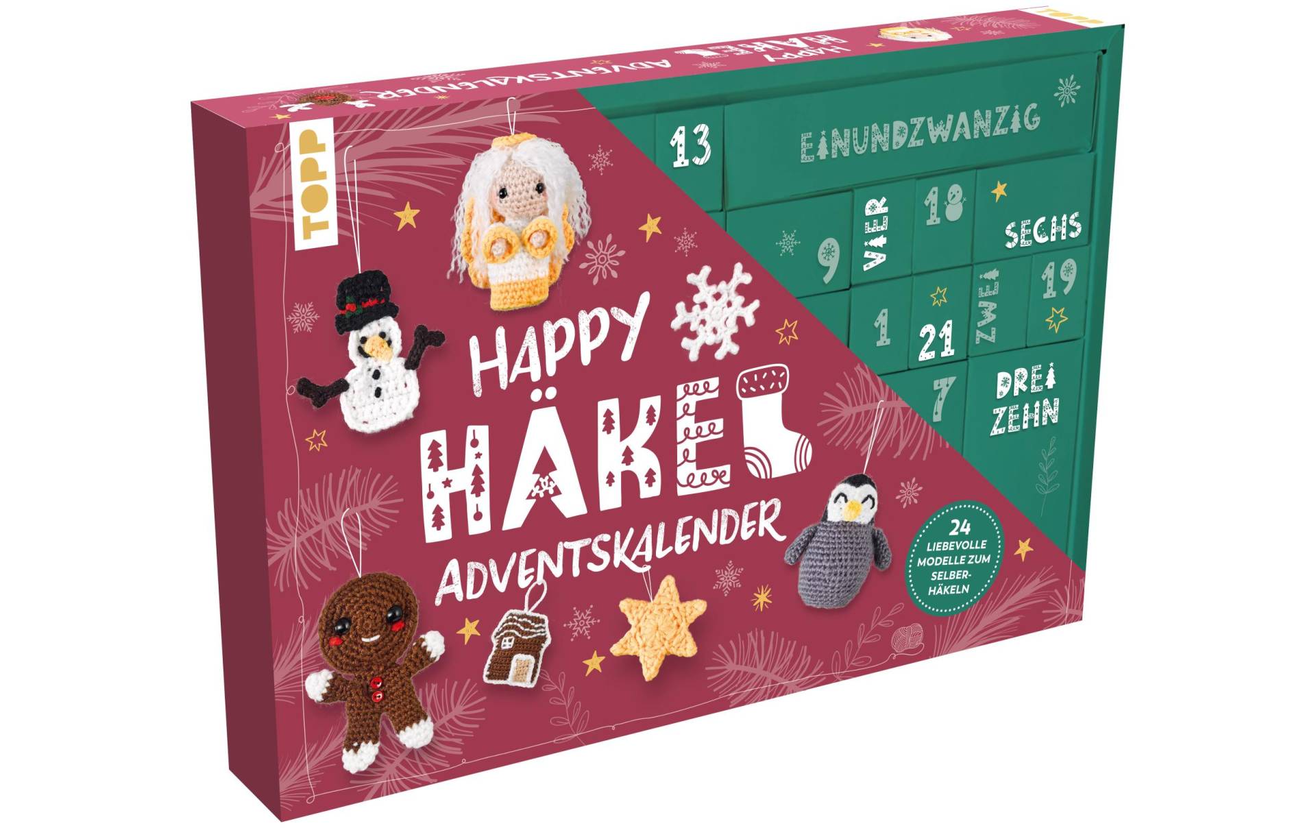 Frech Verlag Adventskalender »Happy Häkel«, ab 8 Jahren von Frech Verlag