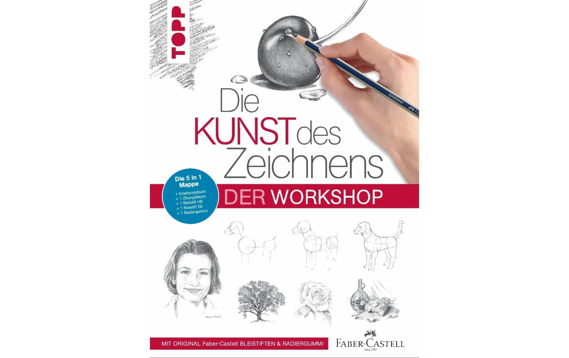 Frech Verlag Kreativset »die Kunst des Zeichnens Workshop« von Frech Verlag