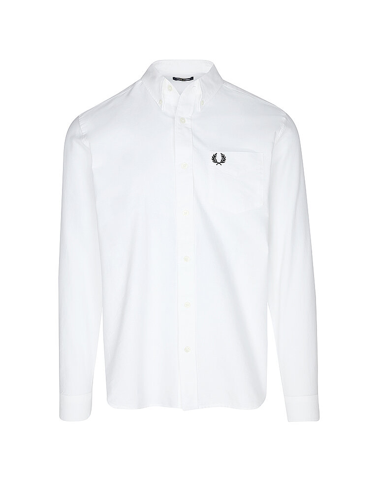 FRED PERRY Hemd weiss | L von Fred Perry