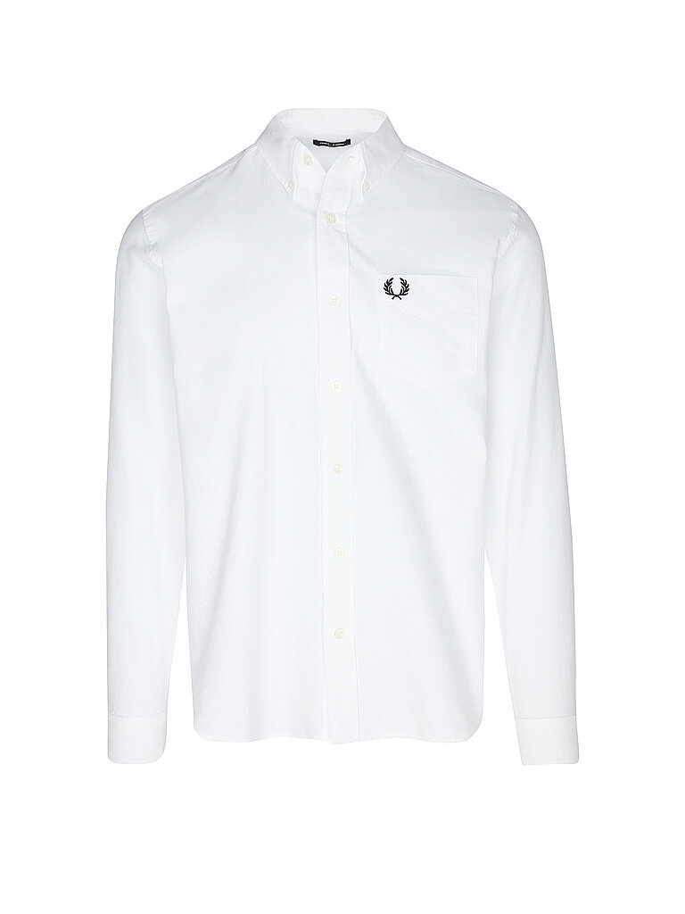 FRED PERRY Hemd weiss | XXXL von Fred Perry
