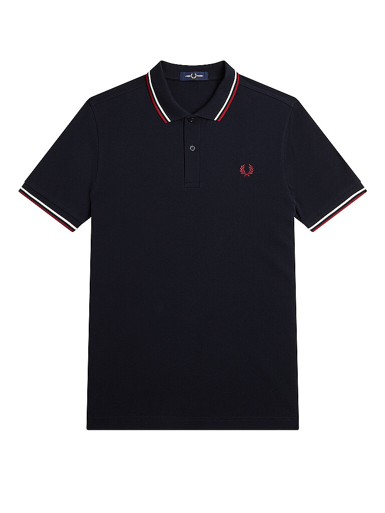 FRED PERRY Poloshirt M3600 blau | S von Fred Perry