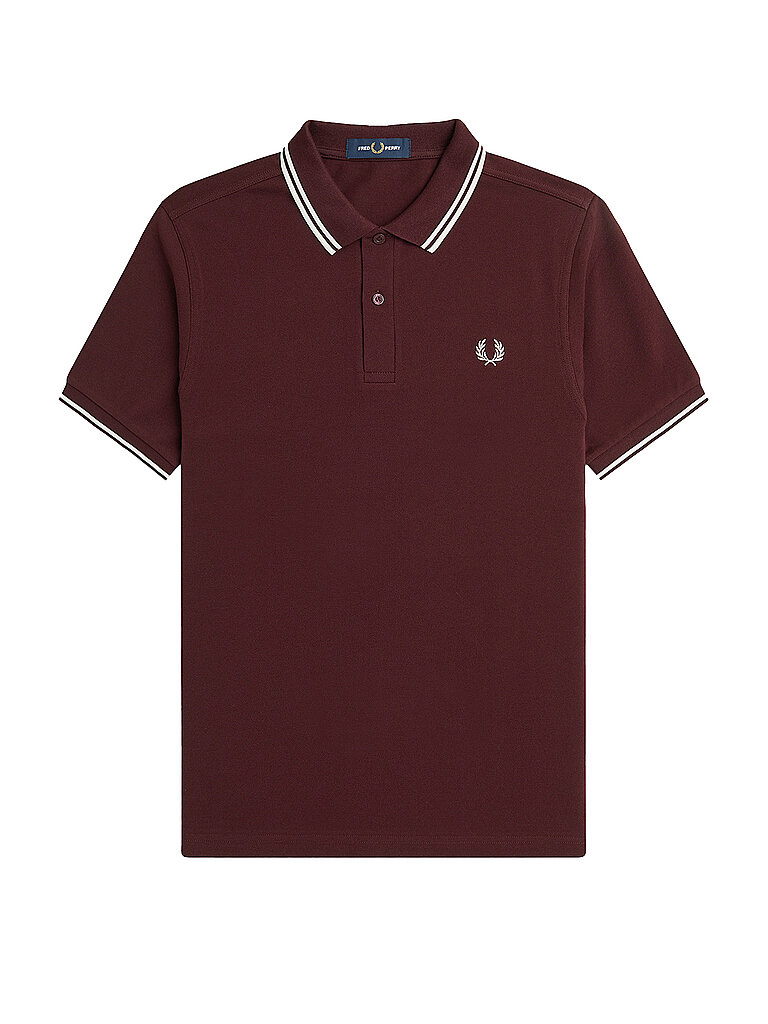 FRED PERRY Poloshirt M3600 rot | L von Fred Perry