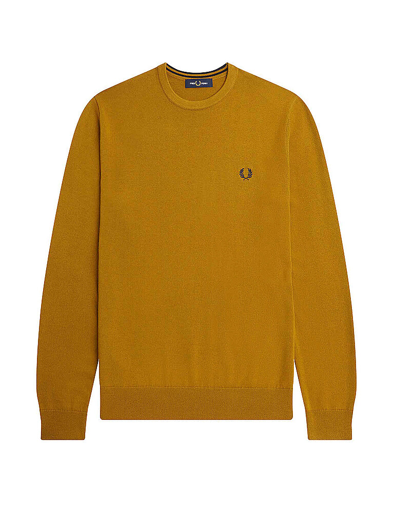 FRED PERRY Pullover  camel | XL von Fred Perry