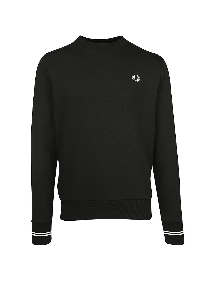 FRED PERRY Sweater schwarz | XXXL von Fred Perry